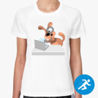 Женская спортивная футболка