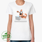 Женская футболка органик