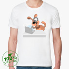 Мужская футболка органик