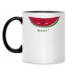 Кружка двухцветная