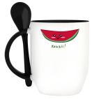 Кружка с ложкой