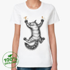 Женская футболка органик