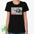 Женская футболка органик