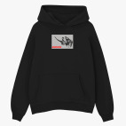 Толстовка худи оверсайз