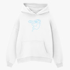 Толстовка худи оверсайз