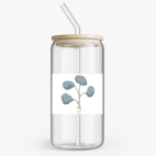 Банка с бамбуковой крышкой