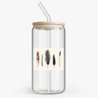 Банка с бамбуковой крышкой