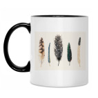 Кружка двухцветная