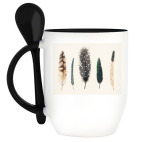 Кружка с ложкой