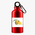 Металлическая бутылка 400 мл UV-DTF