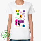 Женская футболка органик