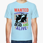 Классическая футболка Кот Шрёдингера