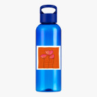 Прозрачная спортивная бутылка