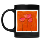 Кружка цветная UV-DTF