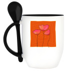 Кружка с ложкой