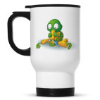 Добрый Черепашонок с морковкой