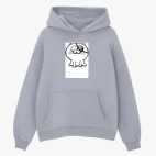 Толстовка худи оверсайз