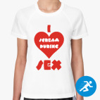 Женская спортивная футболка