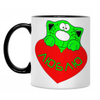 Кружка двухцветная