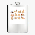 Фляжка стальная