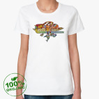 Женская футболка органик