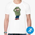 Мужская спортивная футболка