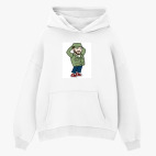 Толстовка худи оверсайз