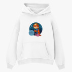 Толстовка худи оверсайз