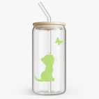 Банка с бамбуковой крышкой