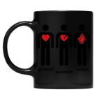 Кружка цветная UV-DTF