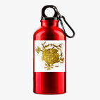 Металлическая бутылка 400 мл UV-DTF