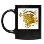 Кружка цветная UV-DTF