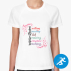 Женская спортивная футболка