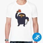 Мужская спортивная футболка