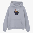 Толстовка худи оверсайз