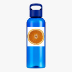 Прозрачная спортивная бутылка