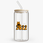 Банка с бамбуковой крышкой