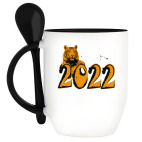 Кружка с ложкой