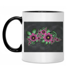 Кружка двухцветная