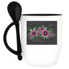 Кружка с ложкой