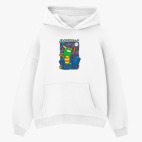 Толстовка худи оверсайз