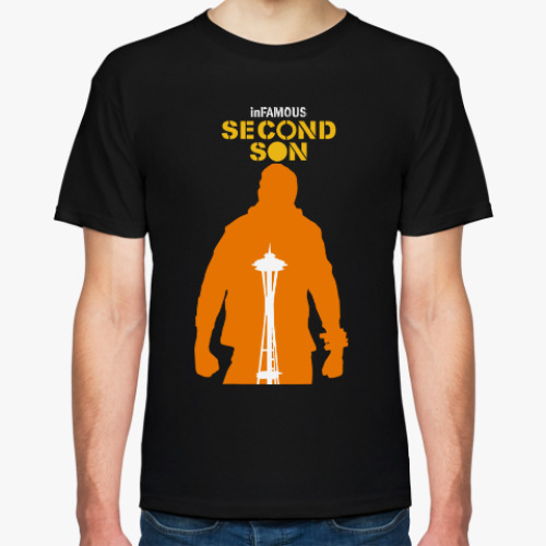 Футболка с принтом inFamous - Second Son