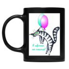 Кружка цветная UV-DTF