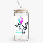 Банка с бамбуковой крышкой