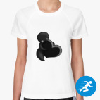 Женская спортивная футболка