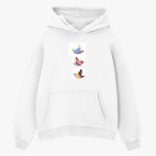 Толстовка худи оверсайз