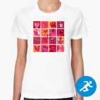 Женская спортивная футболка