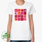 Женская футболка органик