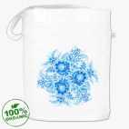 Цветы в стиле Гжель