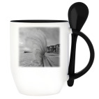 Кружка с ложкой